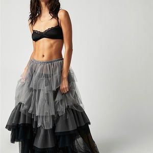 RARE Free People Tulle Much Slip. Intimately. Size Small. NWT. Purple. Sold Out!